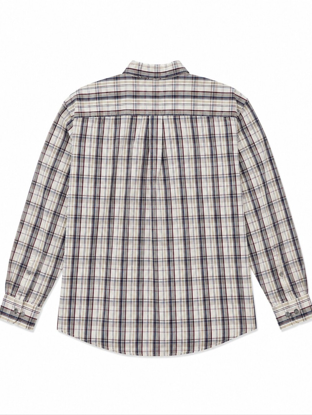 Eddie Bauer Classic Fit Plaid Shirt Men’s XL Stretch - Picture 2 of 4
